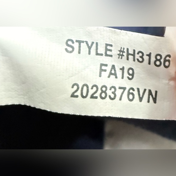 J.Crew Flex Chino Pants Straight Fit Navy Blue W33 L30 - Picture 7 of 9